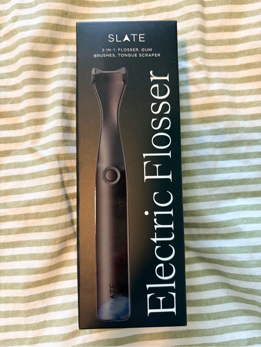 Slate Electric Flosser - Black NIB